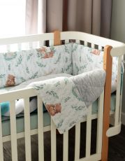 Постільний комплект Veres Velour Mama`s baby (5од.)